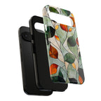 Autumn Stained Glass Leaf Google Pixel Case