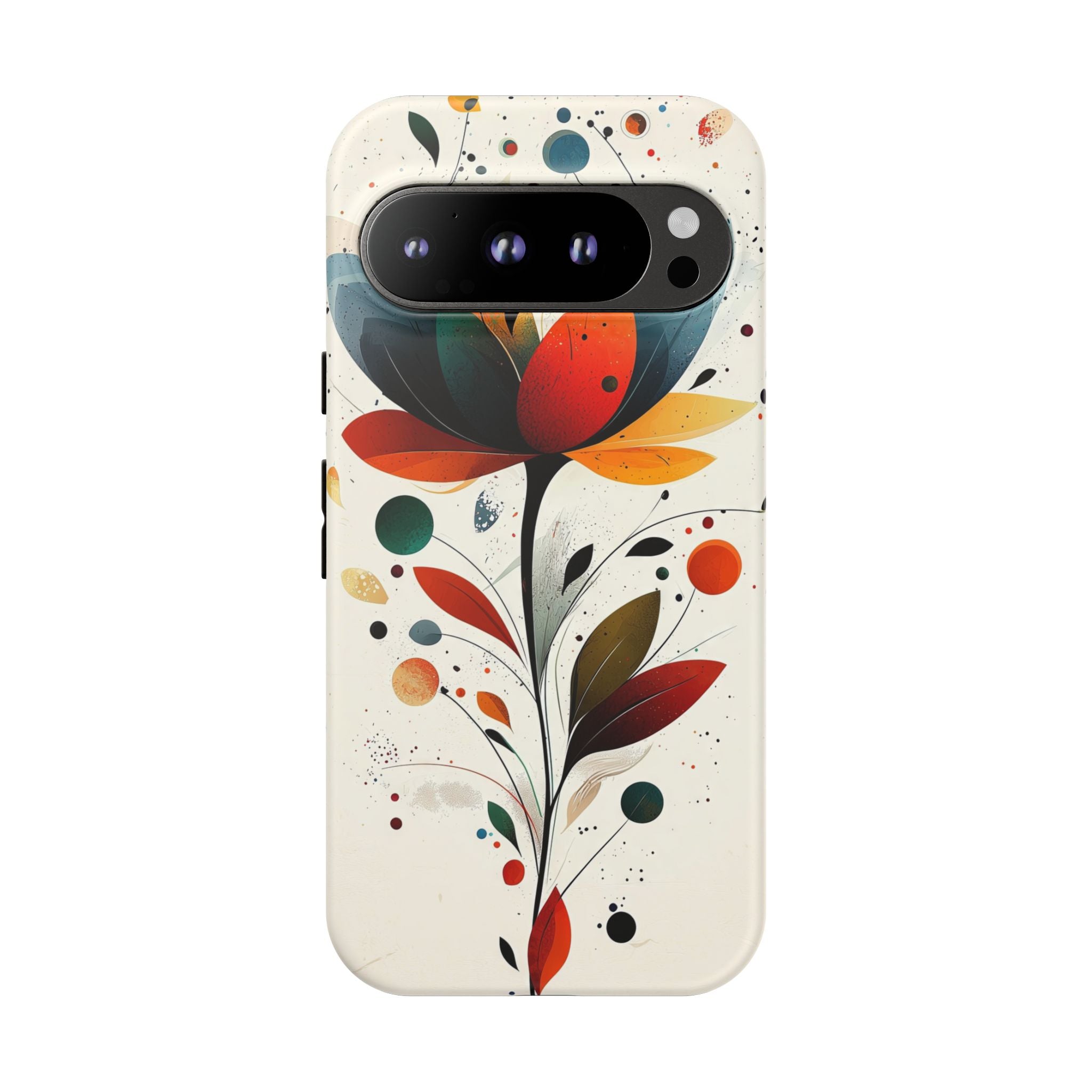 Floral Abstract Google Pixel Case | Colourful Botanical Art