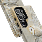 Barn Owl Samsung Galaxy Case — Elegant Flying Owl Wildlife