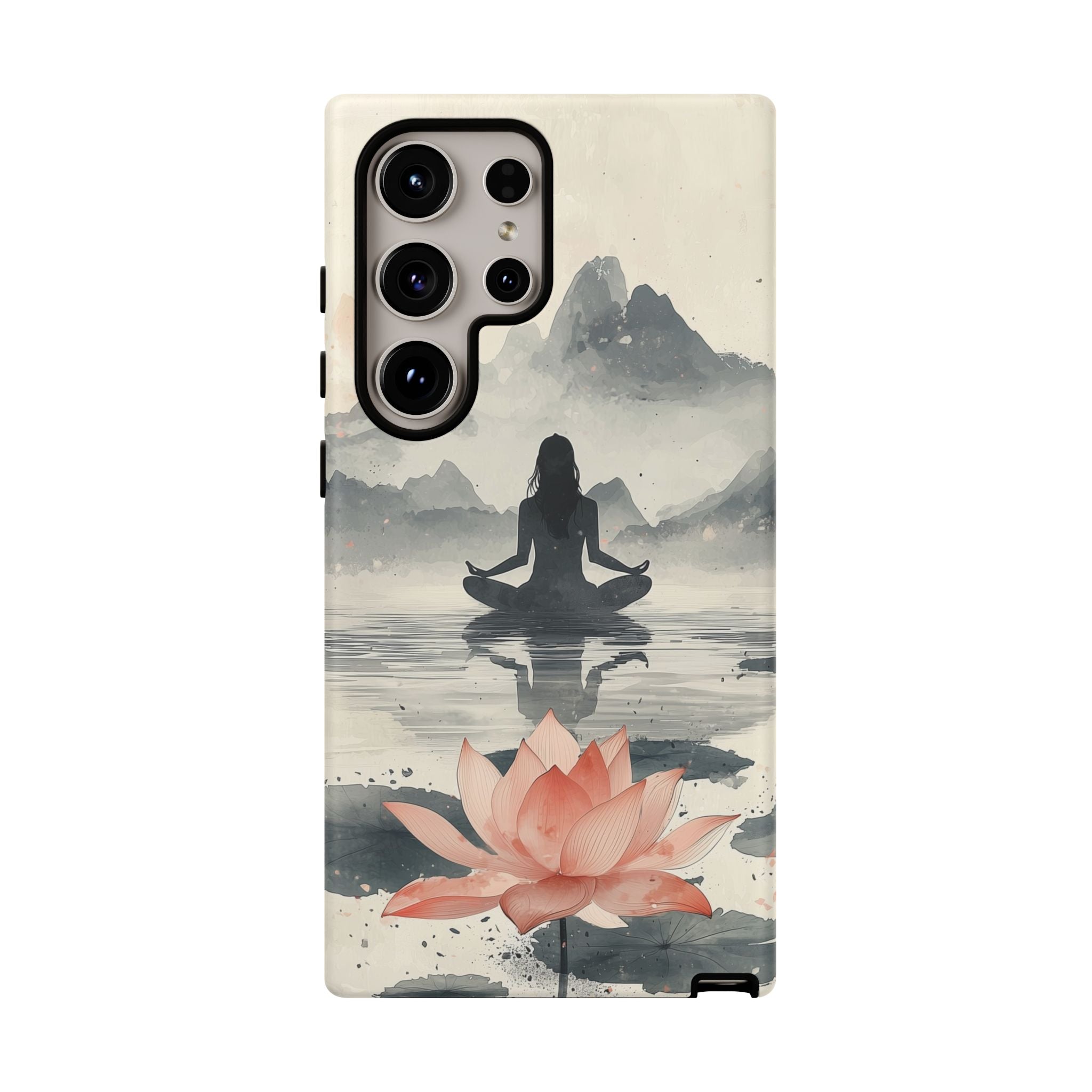 Zen Yoga Meditation Lotus Samsung Galaxy Phone Case