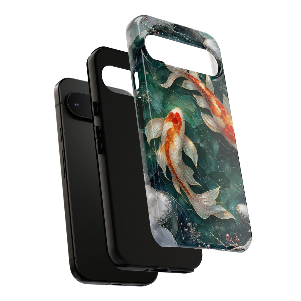 Koi Fish Google Pixel Phone Case | Japanese Pond Phone Case
