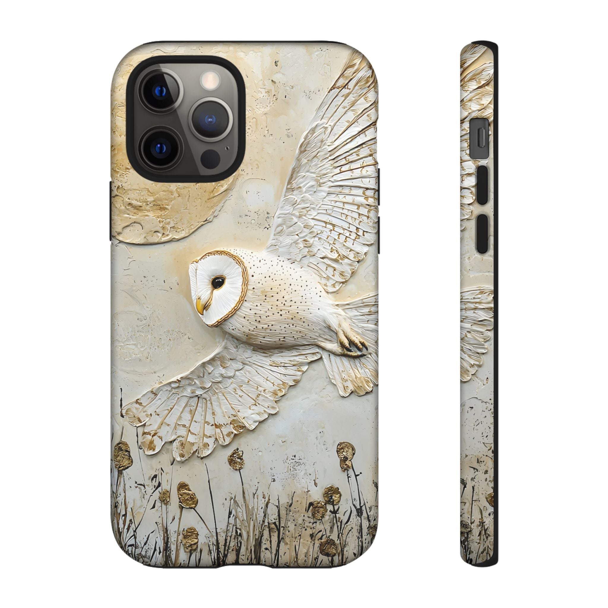 Barn Owl iPhone Case — Elegant Flying Owl Wildlife