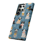 Dog Lover Samsung Galaxy Phone Case | Cute Dog Pattern Cover