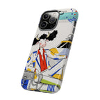 Nautical Cow Graphic Protective iPhone Case