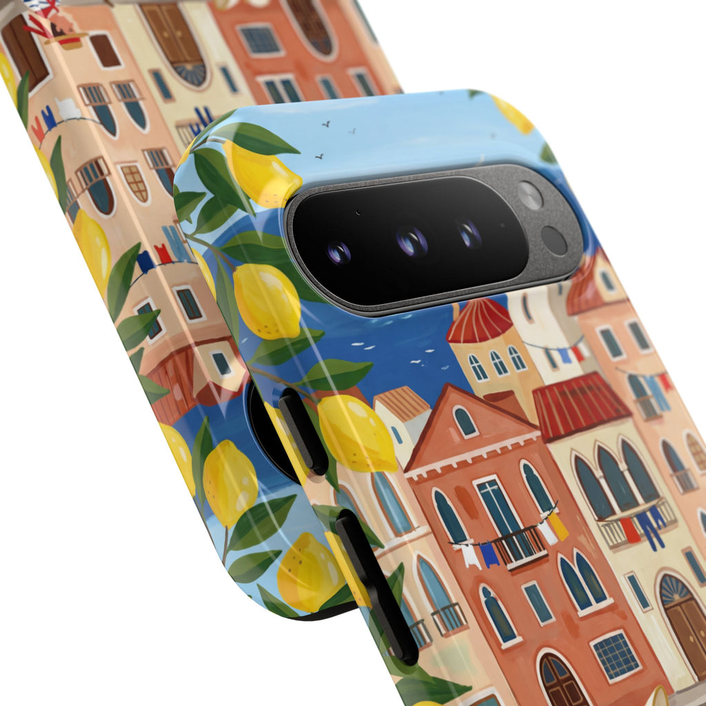 Venetian Gondola Google Pixel Phone Case | Lemon Coast Waterfront Travel