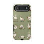 Yoga Goose iPhone Case | Funny Goose Yoga Cover