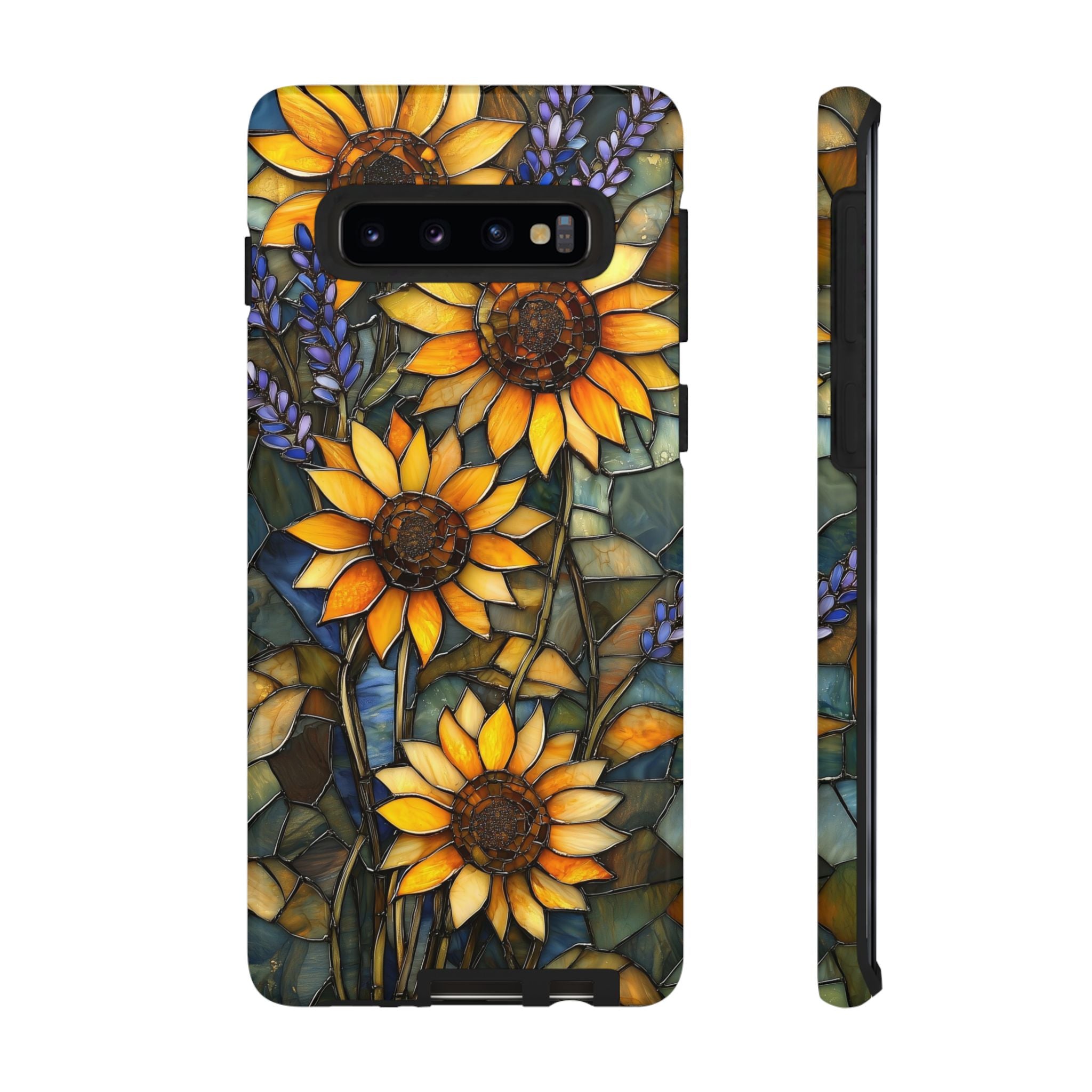 Sunflower Stained Glass Samsung Galaxy Case