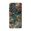 Whimsical Night Village Samsung Galaxy Case