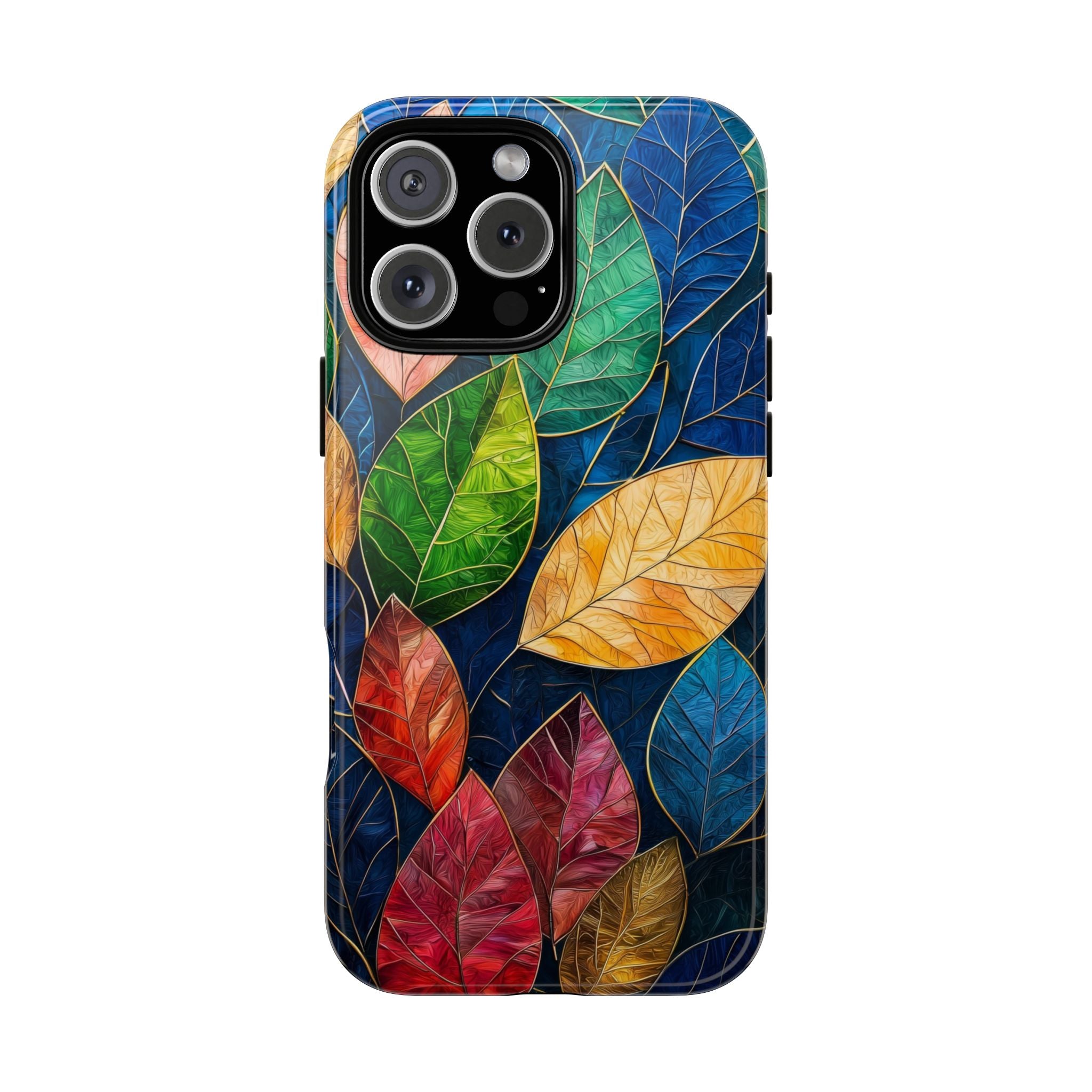Colourful Autumn Leaves iPhone Case