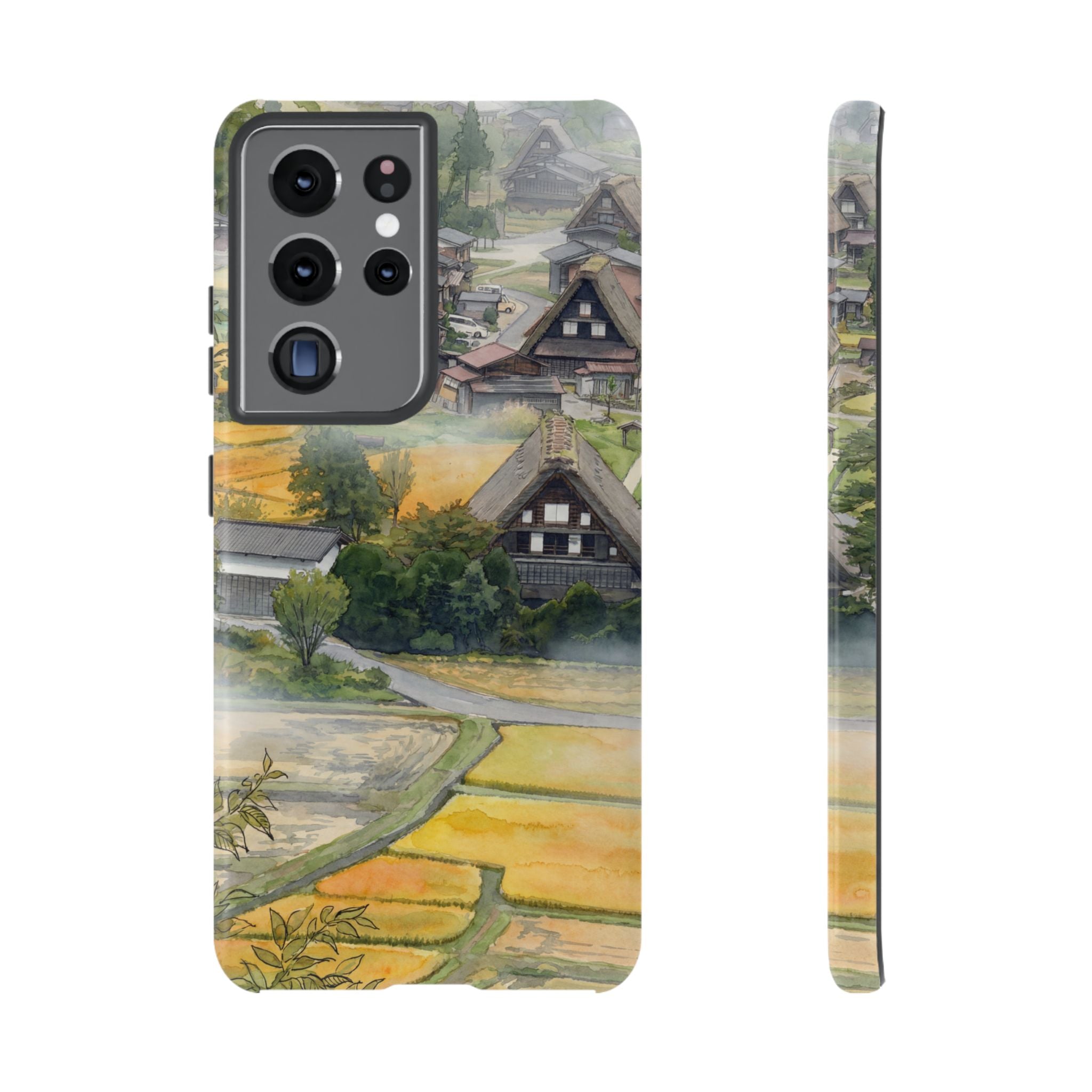 Shirakawa Whisper | Japan Watercolour Samsung Galaxy Phone Case