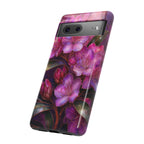 Purple Floral Google Pixel Phone Case | Dark Botanical Phone Case