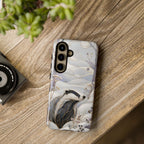 Badger Samsung Galaxy Phone Case | Stained Glass Wildlife Phone Case