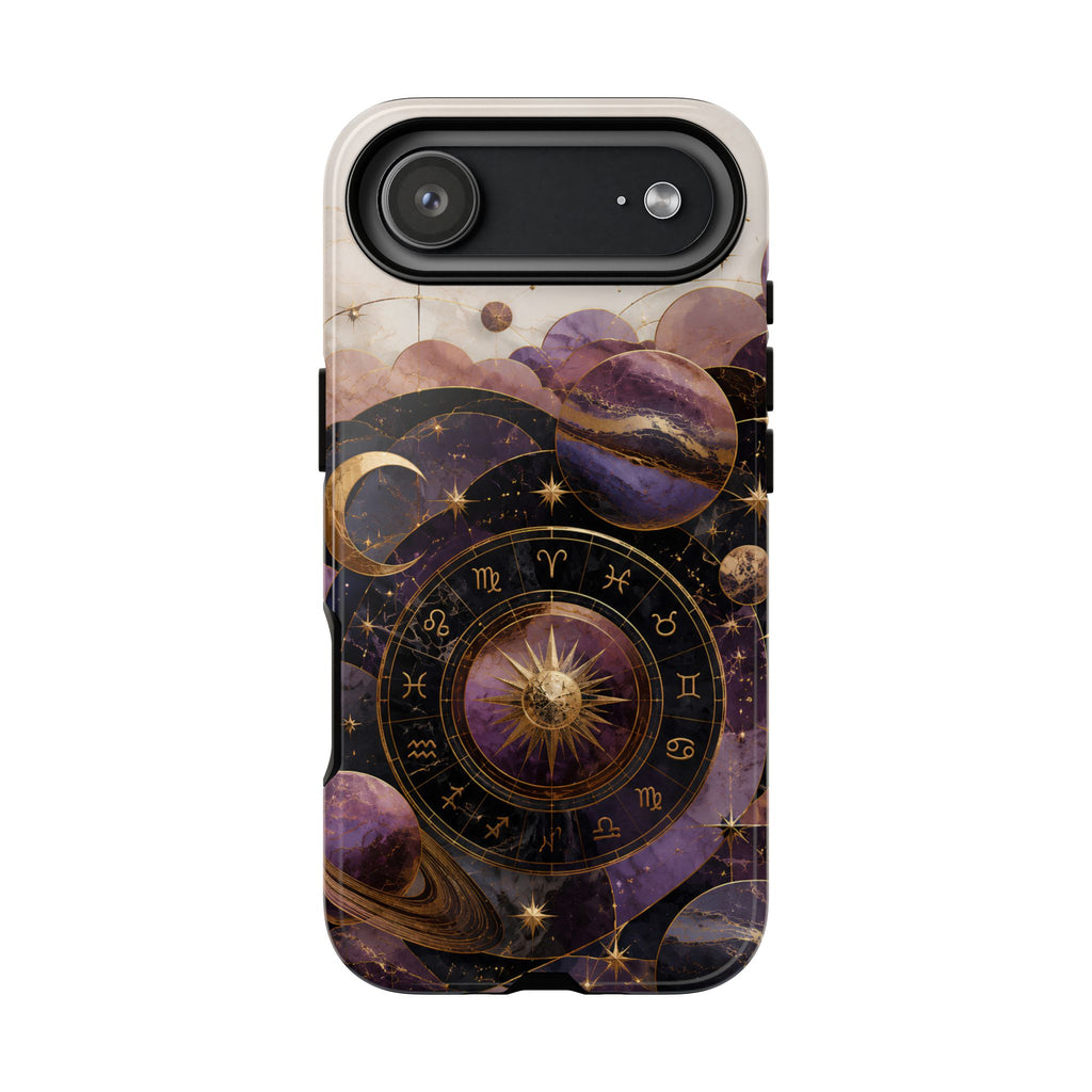 Vintage Zodiac iPhone Case | Celestial Moon Astrology iPhone Case