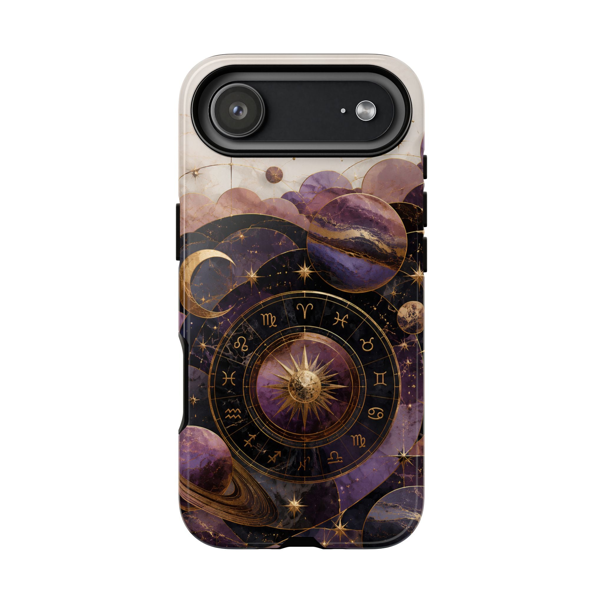 Vintage Zodiac iPhone Case | Celestial Moon Astrology iPhone Case