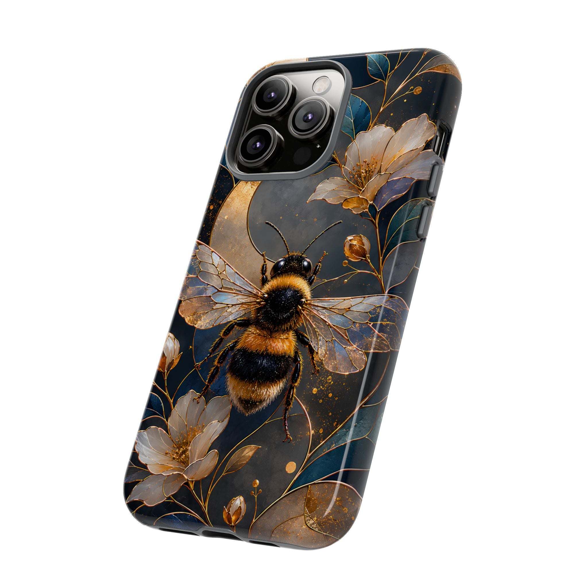 Bumblebee iPhone Case | Moonlit Bee Art Cover