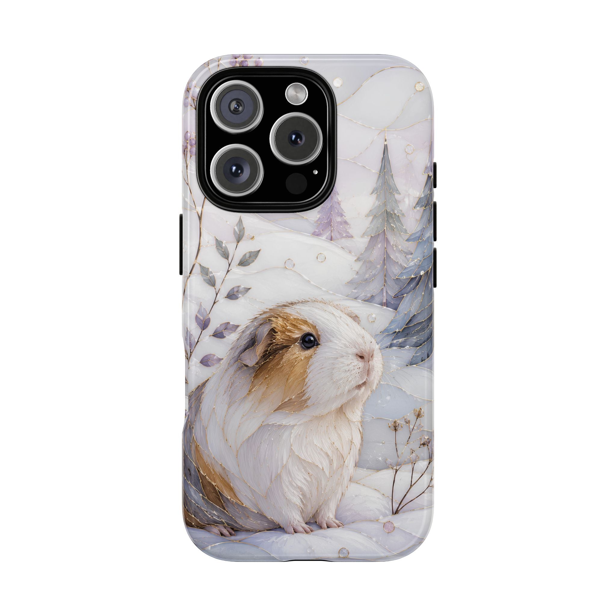Guinea Pig iPhone Case | Winter Guinea Pig iPhone Case