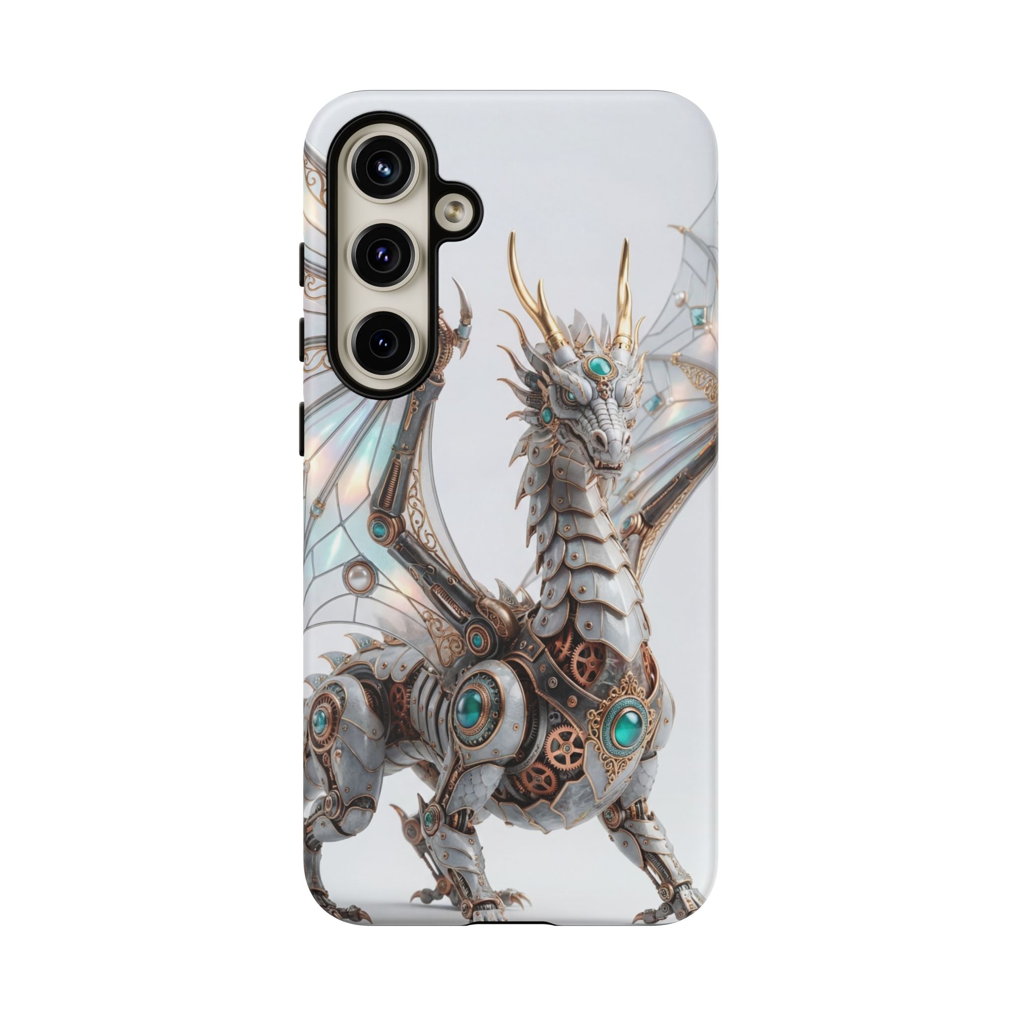 Steampunk Mechanical Dragon Samsung Galaxy Case — Fantasy Armor Protective Cover
