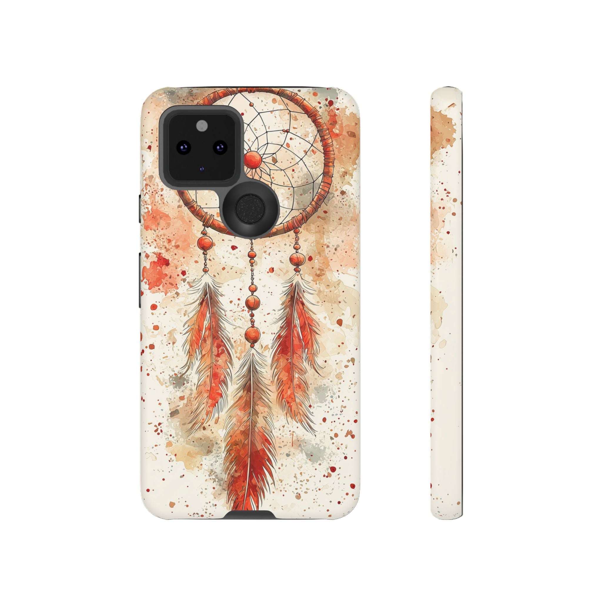 Dreamcatcher Tough Google Pixel Case | Watercolour Feather