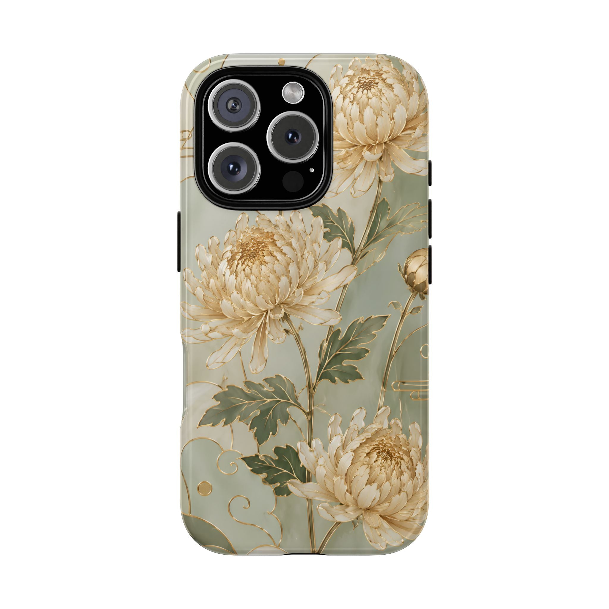 Chrysanthemum iPhone Case | Vintage Floral iPhone Case