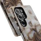 Elegant Bronze Ballerina Dance Design Samsung Galaxy Case