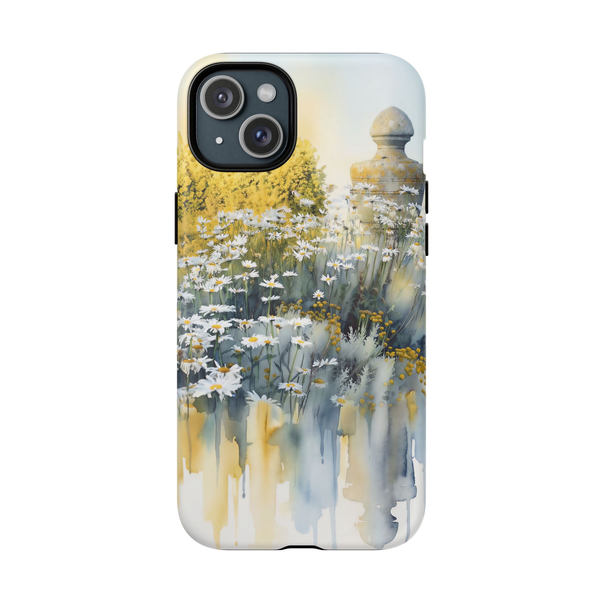 Watercolor Floral Daisy Garden MagSafe iPhone Case