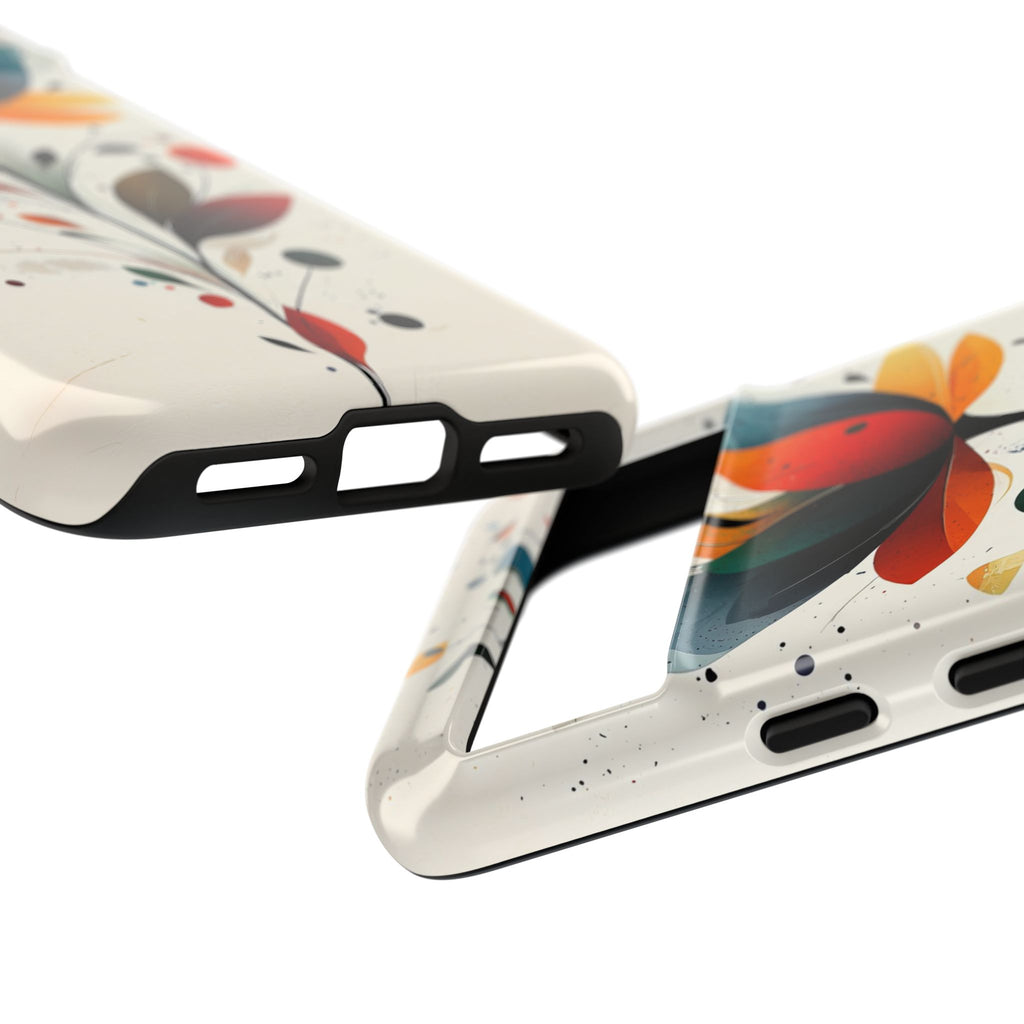 Floral Abstract Google Pixel Case | Colourful Botanical Art