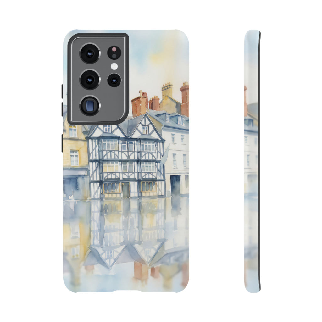 English Tudor Building Aesthetic Samsung Galaxy Phone Case