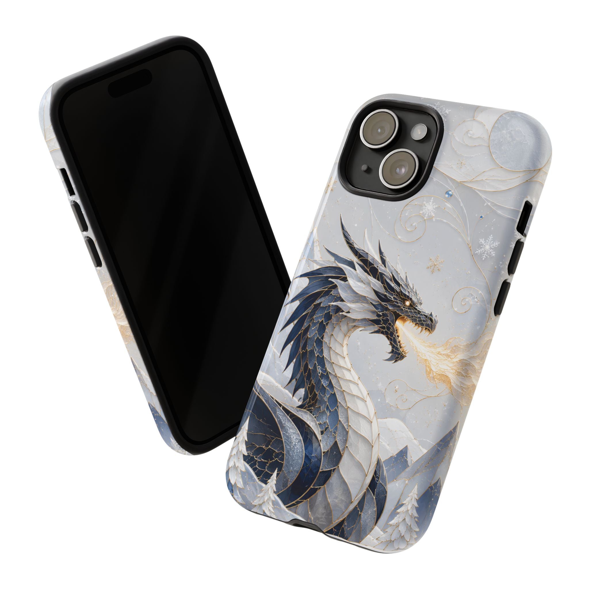 Ice Dragon iPhone Case | Winter Dragon iPhone Case