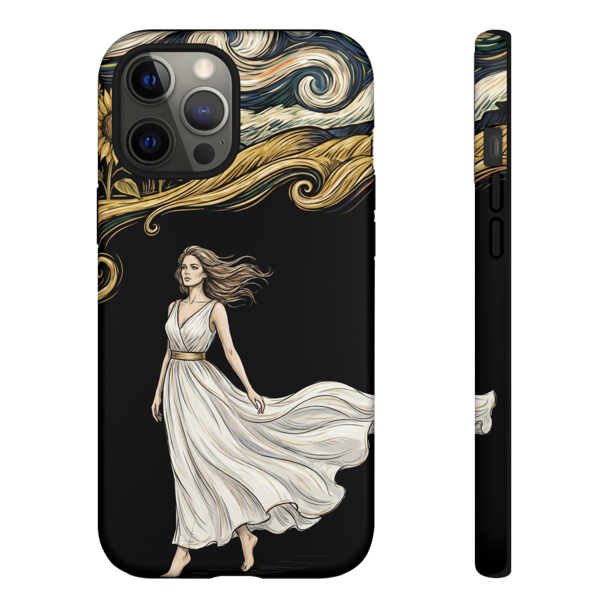 Grecian Muse iPhone Case | Artistic Goddess Protective Case