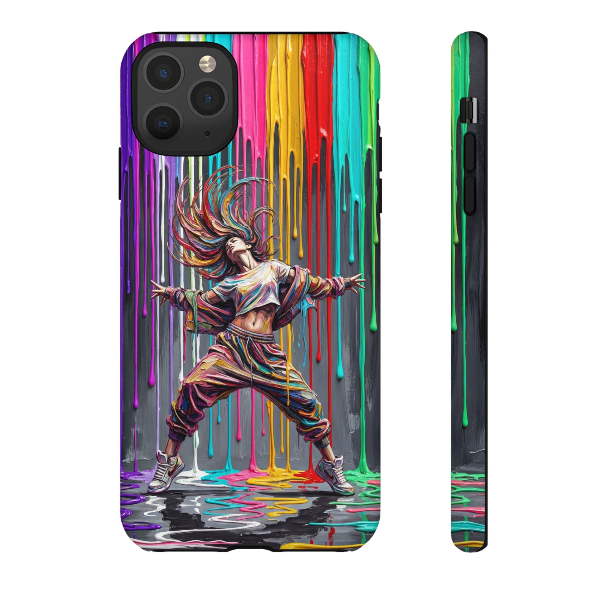 iPhone Case | Colorful Street Dance Drip Design
