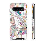 Musical Pianist Samsung Galaxy Phone Case | Colorful Whimsical Piano Art