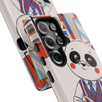 Panda Tailor Samsung Galaxy Phone Case | Cute Seamstress Cartoon