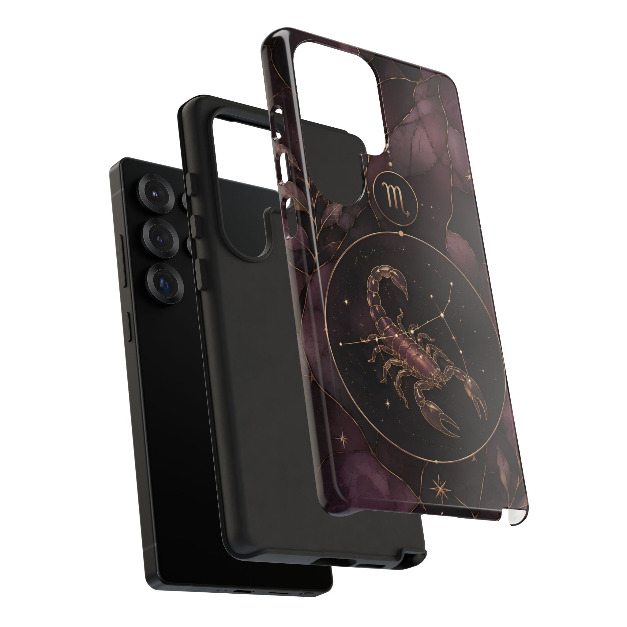 Scorpio Zodiac Samsung Galaxy Phone Case | Scorpio Constellation Protective Case