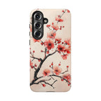Cherry Blossom Samsung Galaxy Phone Case | Pink Blossom Branch Design