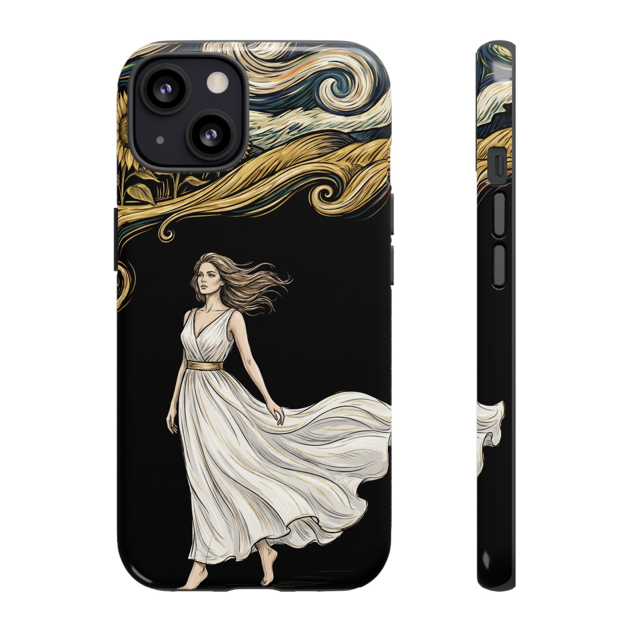 Grecian Muse iPhone Case | Artistic Goddess Protective Case