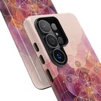 Sacred Geometry Samsung Galaxy Phone Case | Boho Mandala Phone Case