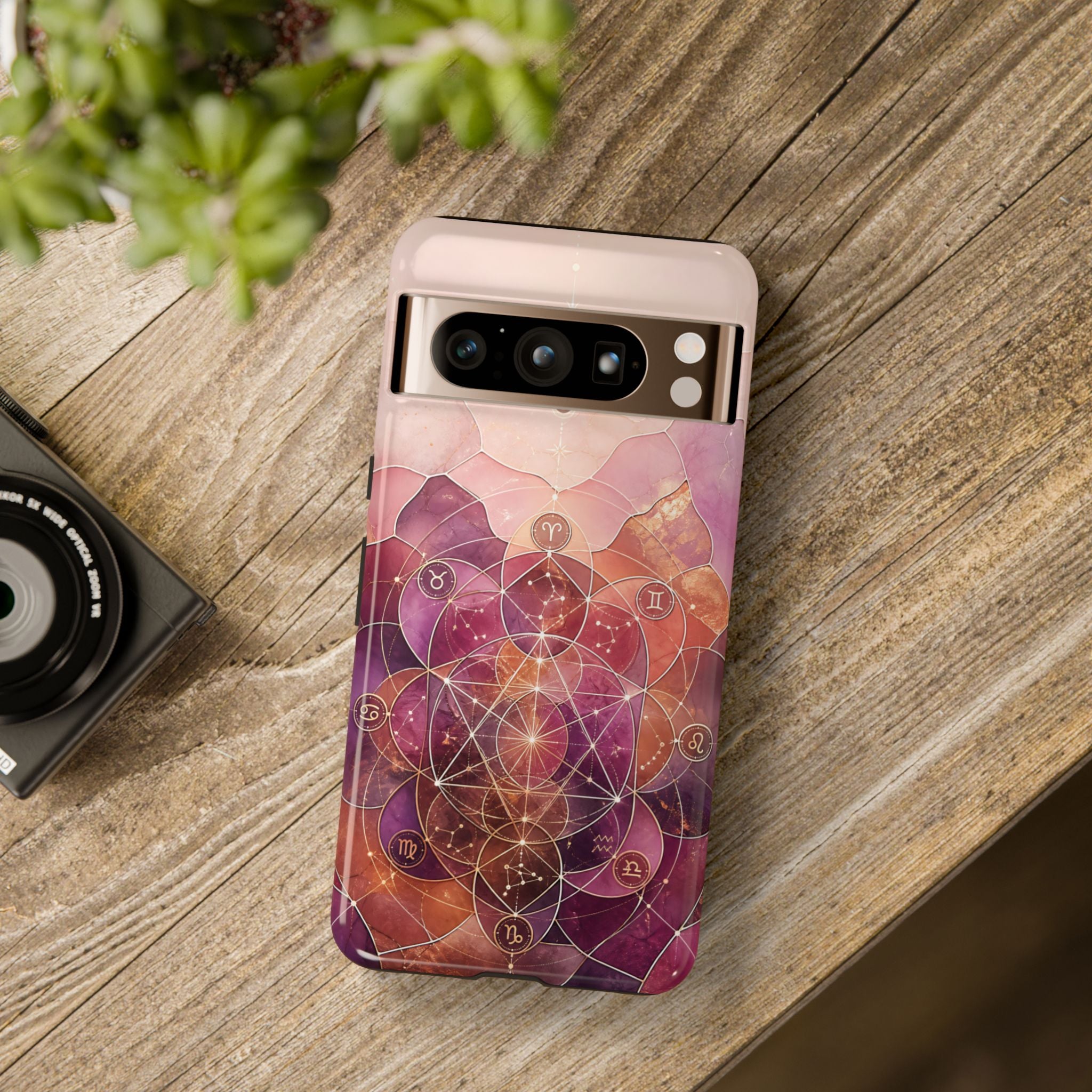 Sacred Geometry Google Pixel Phone Case | Boho Mandala Phone Case