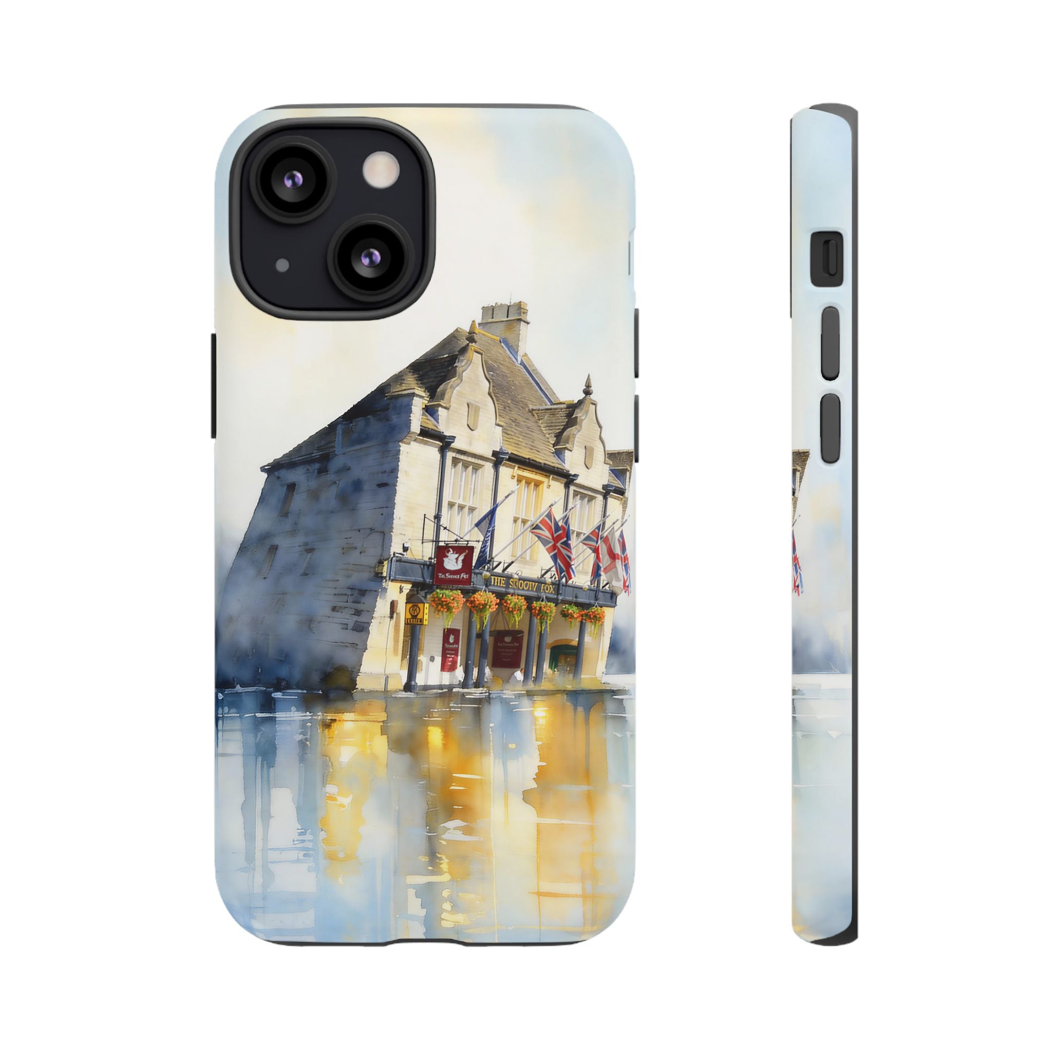 English Village Hotel Aesthetic iPhone Case