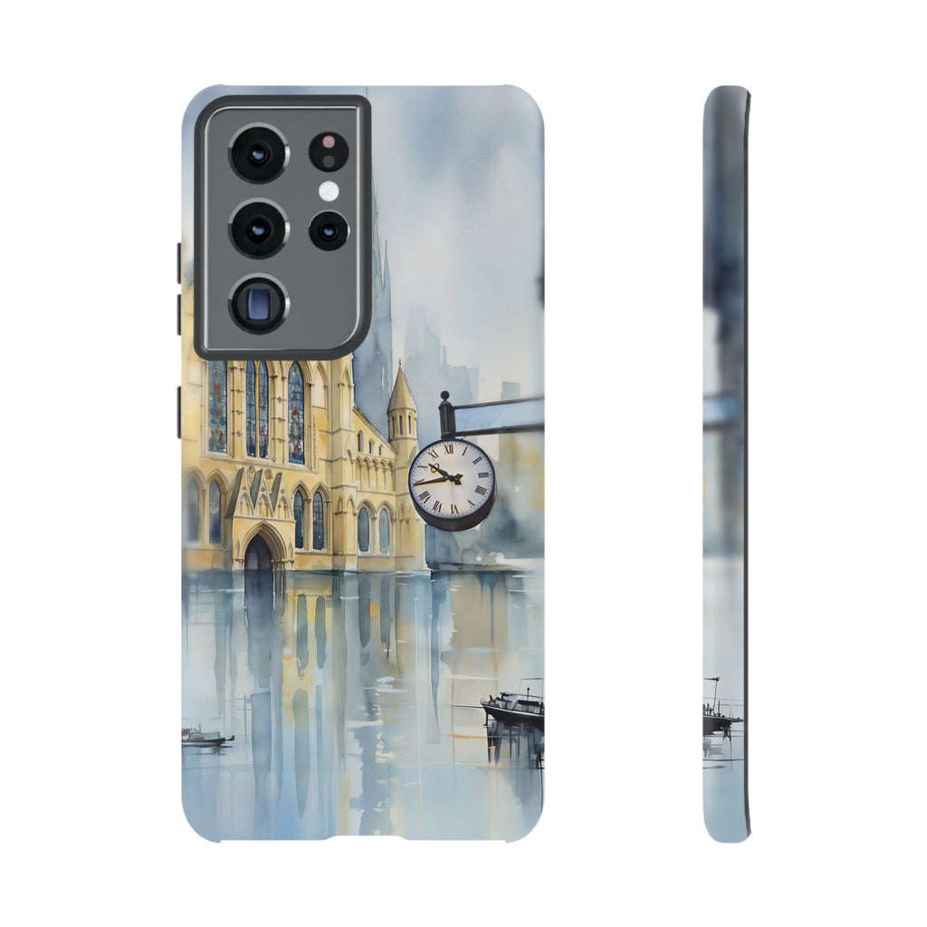 Custodia per telefono Samsung Galaxy York Rotary Clock Heritage
