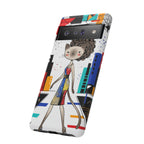 Cover per Google Pixel Catwalk City | Gatto carino alla moda