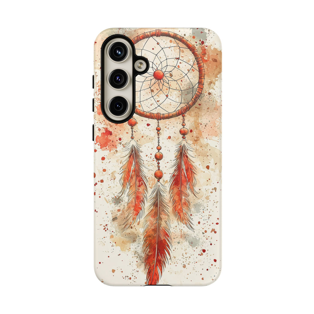Dreamcatcher Tough Samsung Galaxy Case | Watercolour Feather