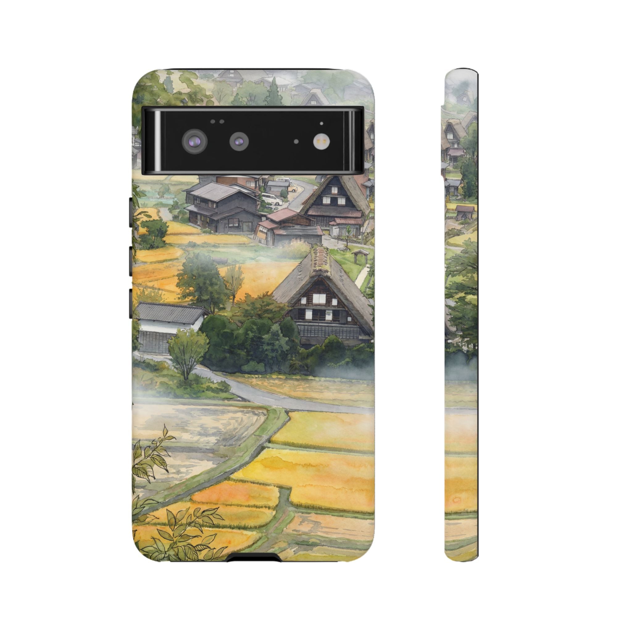Shirakawa Whisper | Japan Watercolour  Google Pixel Phone Case