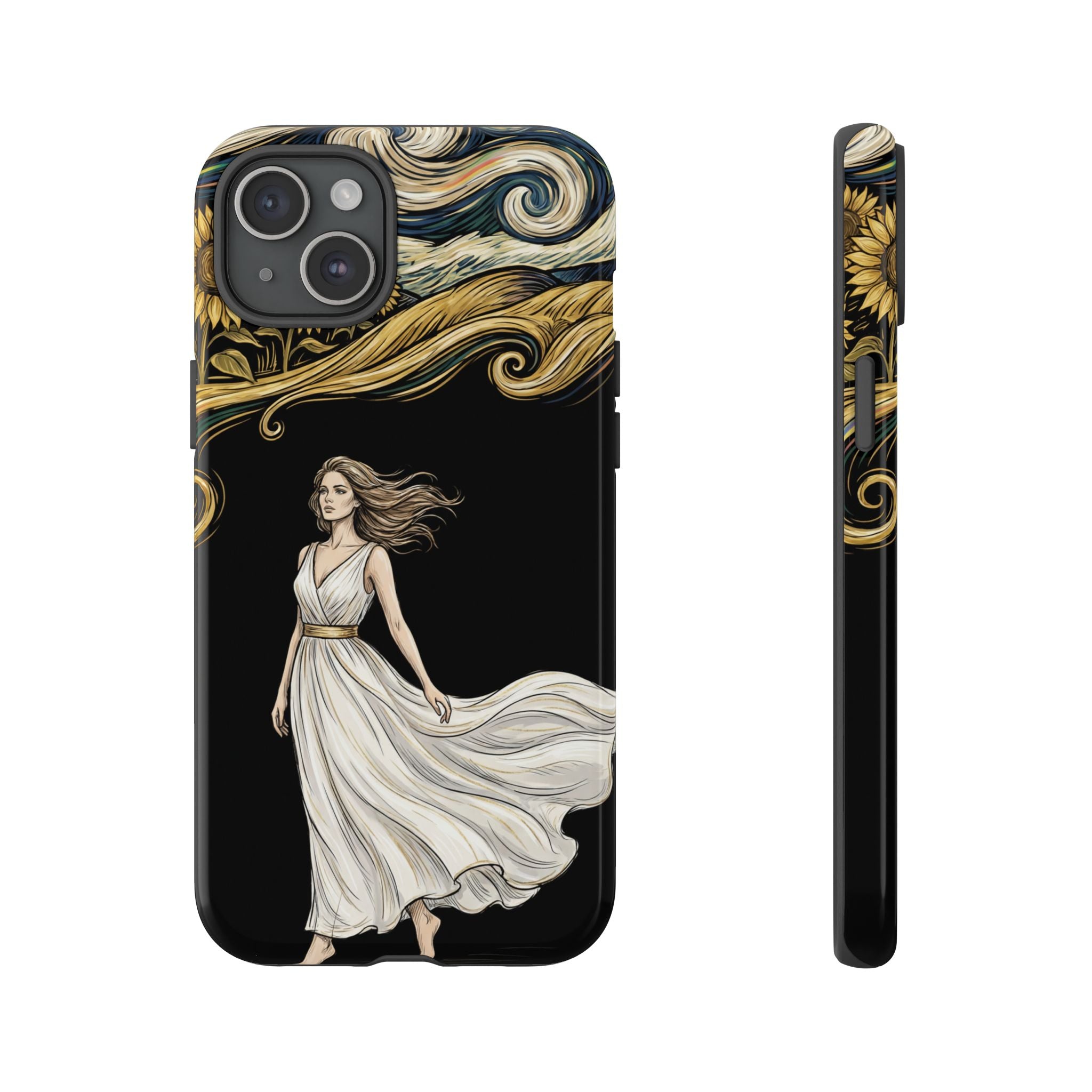 Grecian Muse iPhone Case | Artistic Goddess Protective Case