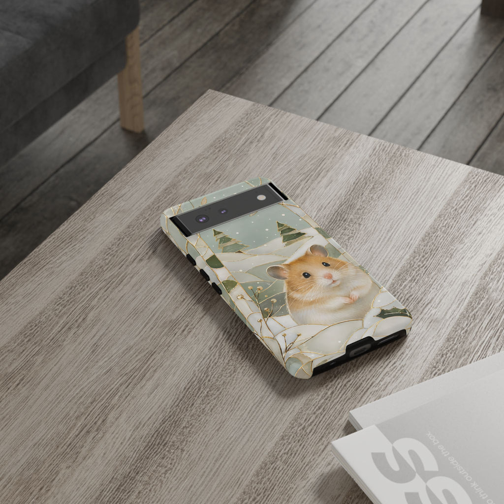 Hamster Google Pixel Phone Case | Winter Hamster Phone Case