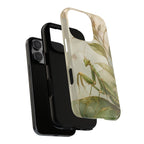 Praying Mantis iPhone Case | Stained Glass Insect iPhone Case