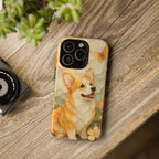 Corgi iPhone Case | Stained Glass Dog iPhone Case
