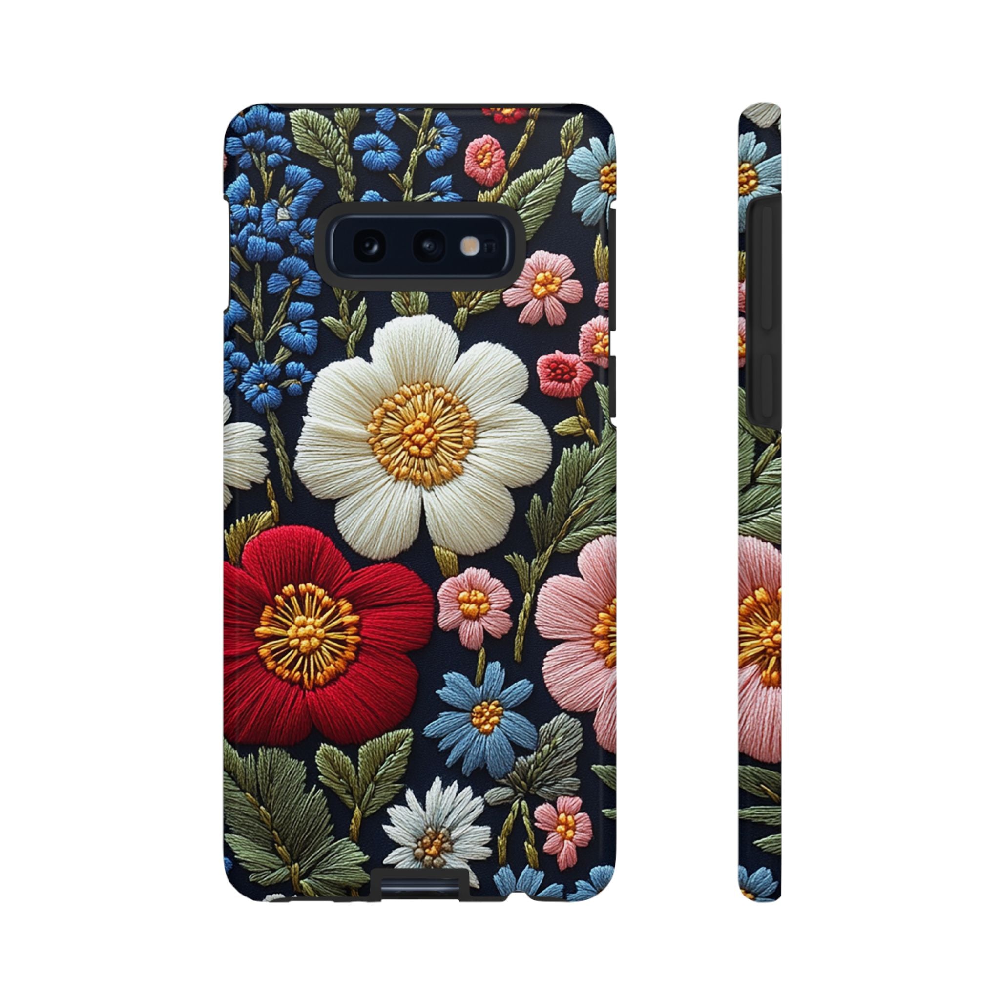 Floral Embroidered Garden Samsung Galaxy Case