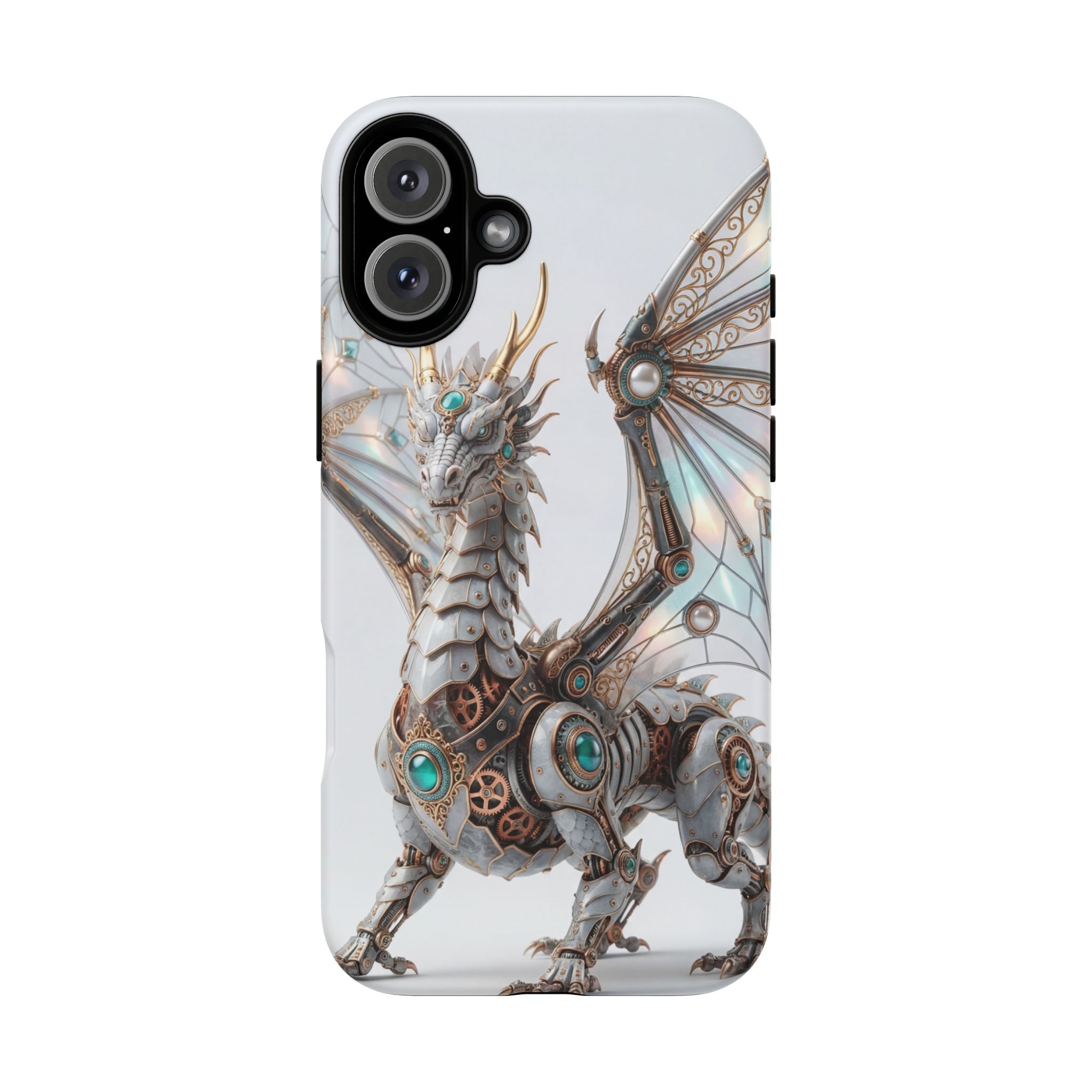 Steampunk Mechanical Dragon iPhone Case — Fantasy Armor Protective Cover