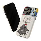 Vintage Dapper Gentleman Bulldog iPhone Case