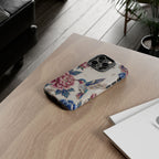 Hummingbird Moon Tough Case — Floral Vintage iPhone Cover